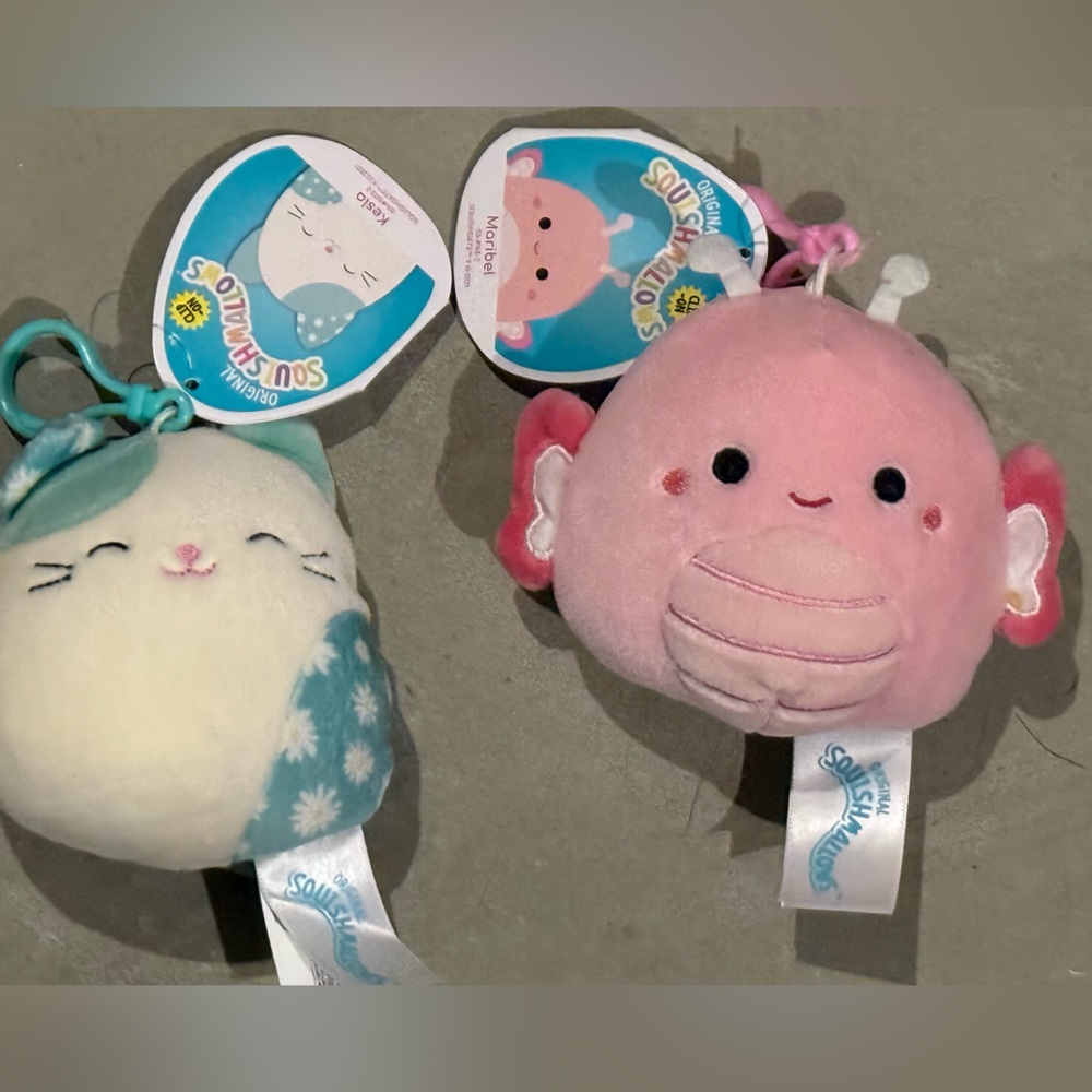Squishmallow clip set
